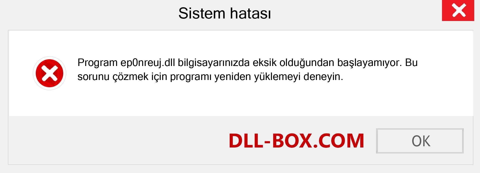 ep0nreuj.dll dosyası eksik mi? Windows 7, 8, 10 için İndirin - Windows'ta ep0nreuj dll Eksik Hatasını Düzeltin, fotoğraflar, resimler